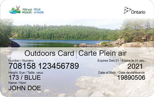 Outdoors Card Canada