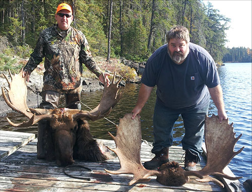 Successful Moose Hunt - Brownstone