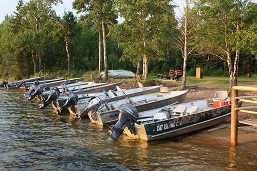 Fishing Boats - Ontario Fly-in Fishing
