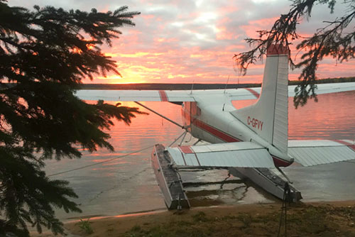 Fly-in Outpost Fishing Float Plane