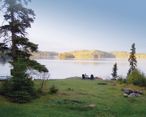 Sumach Lake Outpost View