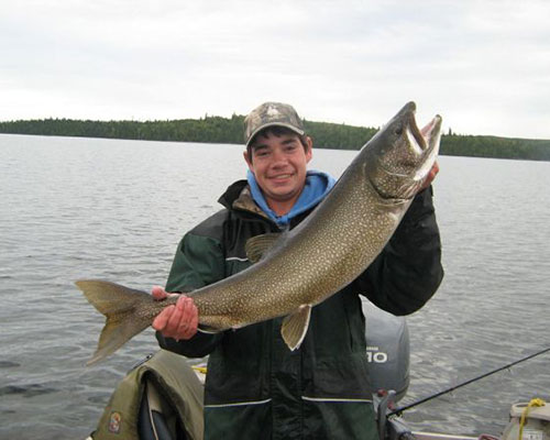 Lake Trout Fishing Trip in Ontario