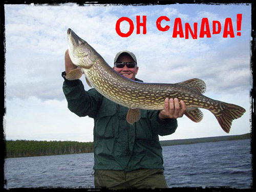 Oh Canada fly-in fishing trip